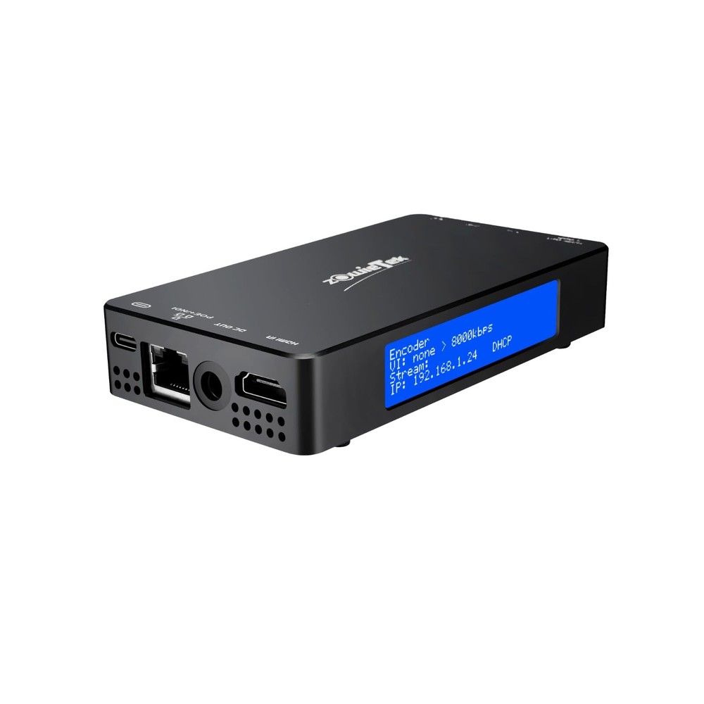 4K HDMI Video Encoder/Decoder, ZowieBox, Native NDI HX3 (Certified) Converter