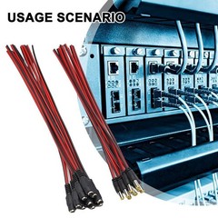 5~50Pcs DC Pigtail Power Cords Male Female Barrel Plugs Connectors 5.5mm x 2.1mm