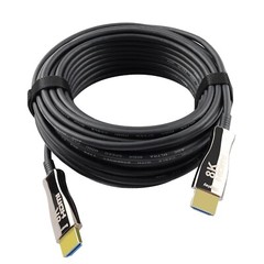 35FT Hybrid Active Optical Fiber HDMI Cable; 8K@60Hz 4K@120Hz 48Gbps CL3 Rated