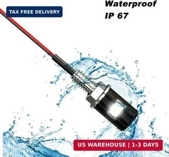 License Plate Light, License Tag Screw Bolt LED, Super Bright 12V Waterproof Lic