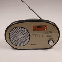 Emerson AM FM Weather Band Radio RP1103 tested and works AC or battery power