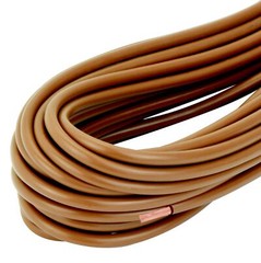 25ft 18GA Gauge Primary Wire Power Cable Turn On Hook Up Remote Brown OFC Copper