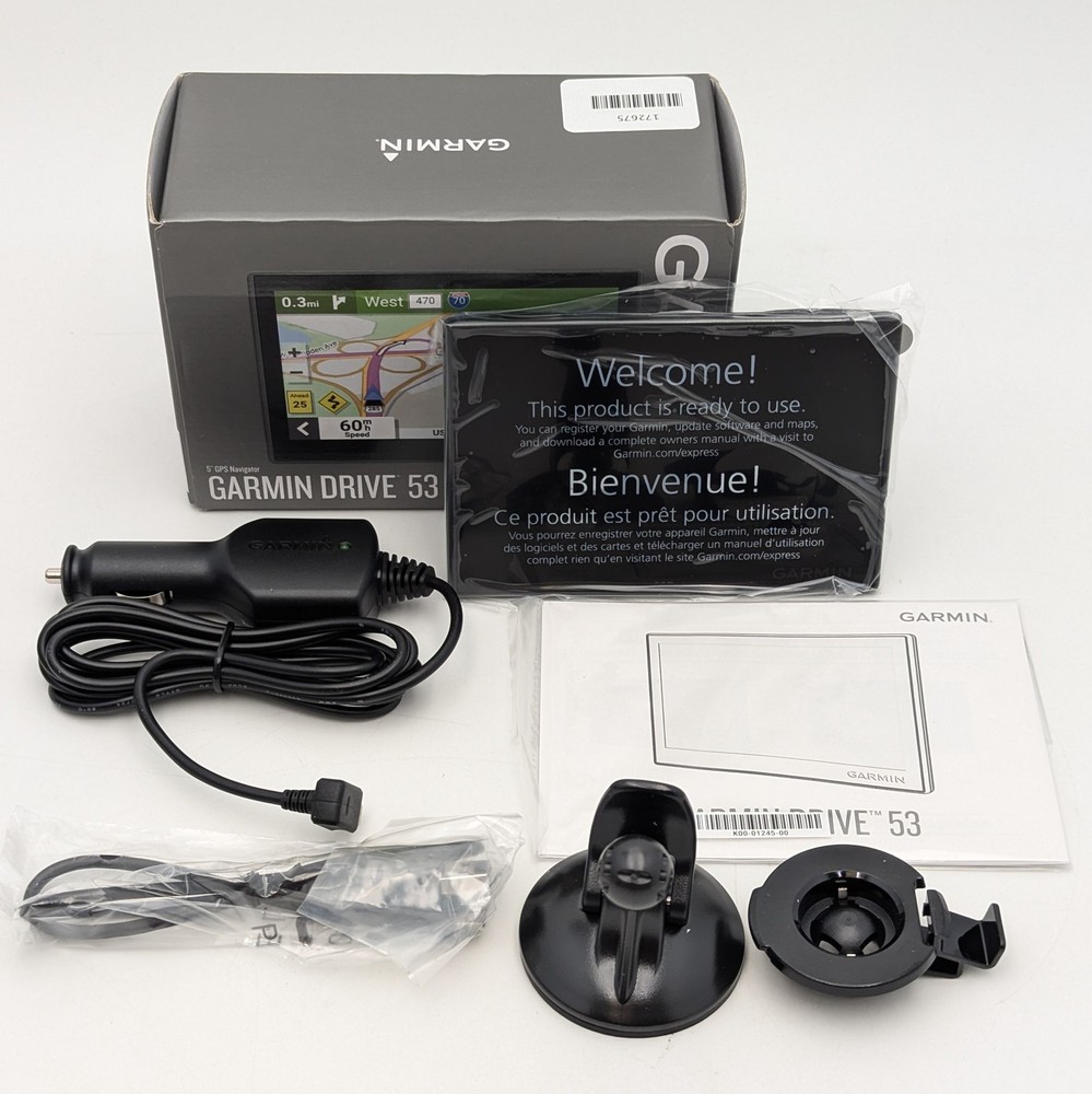 Garmin Drive 53 5″ GPS Navigator W/ Driver Alerts & Maps (010-02858-00)