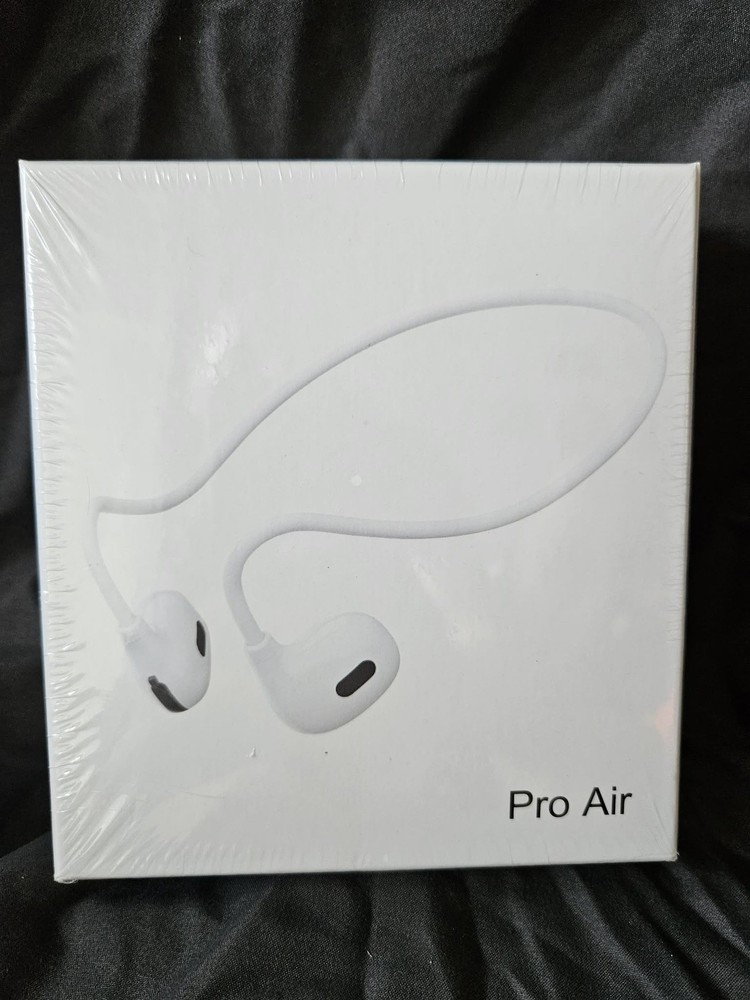 Pro Air Wireless Bluetooth/Wireless Neckband Earbuds In Ear Double White
