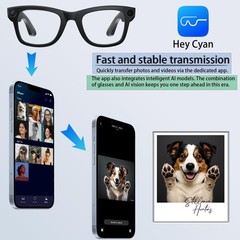 Smart Glasses with , 8MP 108OP HD Video Recording Glasses with Audio, Al Chat…