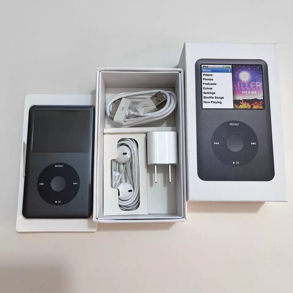 New Sealed Apple iPod Classic 5th 6th 7th Gen 80GB 160GB 256GB 1TB For Gift