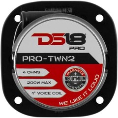 2x DS18 PRO-TWN2 3″ Car Bullet Super Tweeter 4-ohm Neodymium Neo Horn Speaker