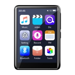 Support 128G MP3 Player Bluetooth HiFi Lossless Sound Music Recorder FM Radio US