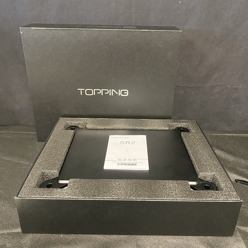 TOPPING SR2 Aluminum Acrylic Rack Compatible with D90 Series, A90 Series W Box