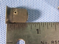 Binding Post Knurled Knob Caps Black Plastic Brass Insert Lot 10 Audio Terminal