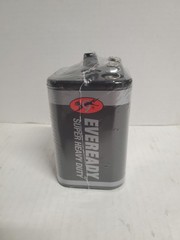 Eveready Super Heavy Duty Battery 6 Volt 6V No. 1209 Lantern Style Sealed New