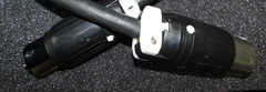 50 AMP ENTERTAINMENT CABLE GENERATOR POWER CABLE / 250V SO 6/4 600V M/F (50ft)