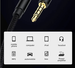 3.5mm Audio Extension Cable Headphone Stereo Cord Male to Female AUX Car MP3 lot