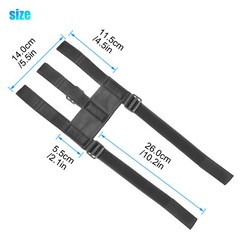Portable Bike Speaker Mount Handlebar Sound Bar Bicycle Holder Straps Adjustable