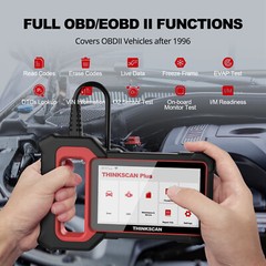 2026 Thinkscan Plus S7 ABS SRS BCM IC AC Car OBD2 Scanner 7 system Free Update