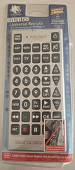 Jumbo Big Button Universal IR Remote Control TV VCR DVD Cable Satellite New
