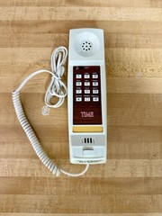 Vintage Push Button Corded Telephones – 1980s (Radio Shack, TIME & Mascotte)