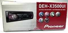 Pioneer DEH-X3500UI Single Din CD Player Receiver W/Remote & Detachable Face