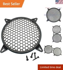 Sturdy 12 Inch Subwoofer Grill Covers – Durable ABS Speaker Protectors