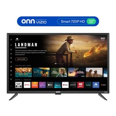 Onn 32″ Class 720P HD Smart TV Powered by VIZIO, 60Hz Refresh Rate, DTS:X Audio,