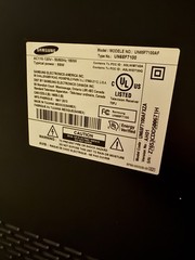 Samsung 65″ Slim 3D Smart TV Bundle | UN65F7100 | 4 New 3D Glasses | Rare Find