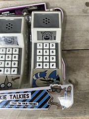 Regular Show Walkie Talkies By Cartoon Network ( Very Rare )