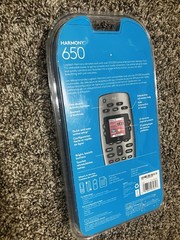 Logitech Harmony 650 Universal Color Screen Remote