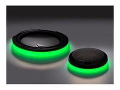Kicker 47KLSR8 8″ Weather Proof Led Lighted Speaker Ring, Fits Km8 Coax, Pair
