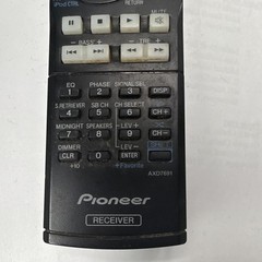 Pioneer AXD7691 Wireless Receiver Remote Control Black More Than 10 m Range