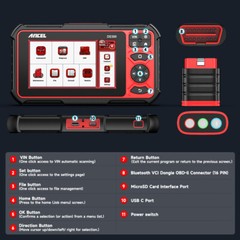 Bidirectional Scannner OBD2 Automotive Diagnostic Tool All System Active Test