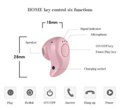 BLUETOOTH MINI HEADPHONE FASHION STYLE PRO stereo earphone headset RECHARGEABLE
