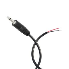 Durable 3.5mm Male Plug to Bare Wire Stereo Cable – 1M Length for Audio Devices