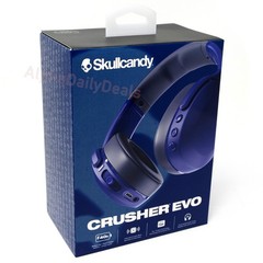NEW Skullcandy Crusher Evo Wireless Bluetooth Over Ear Headphones Midnight Blue