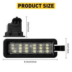 Fit For Chrysler 300 Dodge Charger Challenger LED License Plate Light 2015-2020