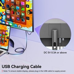 DisplayPort 1.4 to HDMI 2.1 6 feet Cable 8K@60Hz 4K@240Hz/165Hz/144Hz/120Hz, …