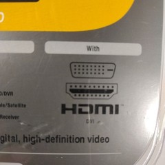 Belkin HDMI-to-DVI Video Cable 6ft | 1080p | HDTV Adapter | New Sealed