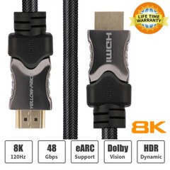 [NEW] 8K HDMI 2.1 Cable 1.5ft 3ft 6ft 10ft Ultra High Speed 48Gbps UHD HDR Lot