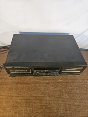 Technics RS-TR373 Double Stereo Cassette Deck HX PRO Needs Heads Cleaned Works
