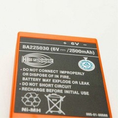2pcs BA225030 6V Ni-Mh Battery For HBC Crane remote Pump truck Battery US 2500mA