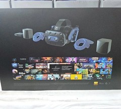 HTC Vive Pro 2 Full Kit Black/Blue Bluetooth + USB NEW
