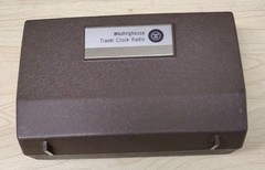 VINTAGE WESTINGHOUSE TRAVEL CLOCK RADIO
