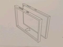 Mission Frame for Amazon Echo Show 15 (Gen 2) – White