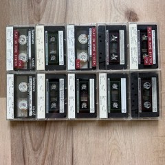 10x Realistic Supertape MII-90 / MII-100 /HD-60 Metal Type IV High Bias Tape Lot