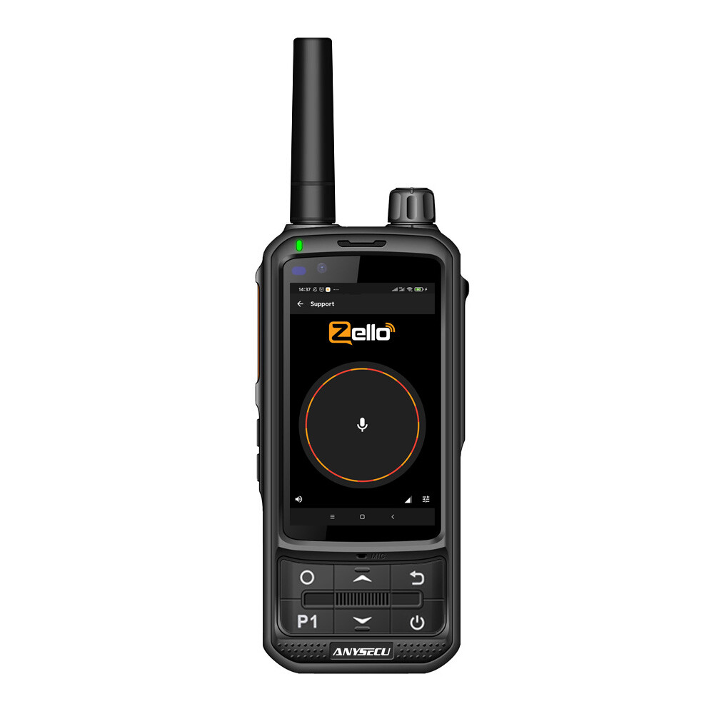 ANYSECU 4G Network Radio A970S Android 9.0 Mobile Phone Zello Real-ptt Pocstar