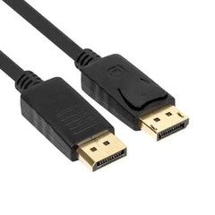 Lot of 100 Display Port Cable DP to DP 4K 60Hz High Speed Video Audio 6 ft USA