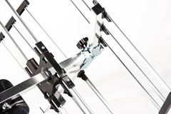Five Star Amplified 360° Rotor Outdoor TV Antenna 4K 1080p UHF VHF Support 2 TVs