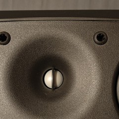 Infinity Black Center Channel Speaker Wired 8 Ohm 60W MPN NM0767-012811 C.M.M.D
