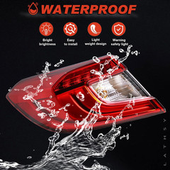 2018-2022 Honda Accord Sedan Driver Side LED Tail Light Assembly–Compatible Repl