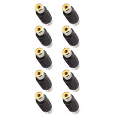 10 Pack AV RCA Audio Video Female to Female Jack Coupler Adapter Connector NEW