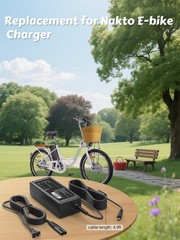 42V 2A Charger for NAKTO City Stroller, Pony, Mini Cruiser, Fashion,Cruiser